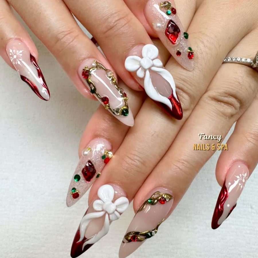 Christmas Nails | Fancy Nails & Spa